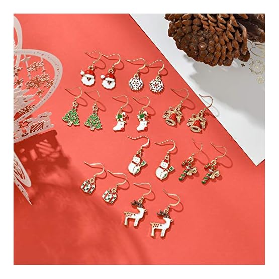 Christmas-Earrings-Holiday-Jewelry-Set-gifts-for-Womens-GirlsThanksgiving-Xmas-Jewelry-Dangle-Earrings-Set Christmas-Earrings-Holiday-Jewelry-Set-gifts-for-Womens-GirlsThanksgiving-Xmas-Jewelry-Dangle-Earrings-Set