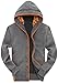 Wantdo Men's Button Hoodie Sweatshirts Jacket