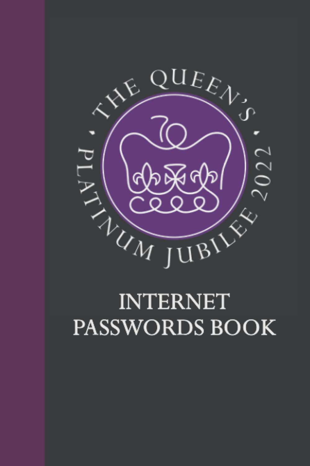 Platinum Jubilee Internet Passwords Notebook: