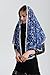 Chapel Catholic Veil Lace Mantilla Church Headwrap V33 (Navy)