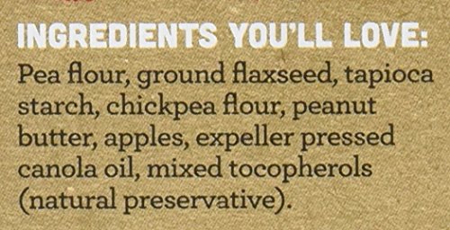 Cloud Star Wag More Bark Less Grain Free Oven Baked Treats with Peanut Butter & Apples -14 oz.