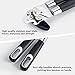 Aboonlys Professional Manual Can Opener, Heavy Duty Stainless Steel Blades, Smooth Edge, Easy Turn Knob & Ergonomic Anti-slip Handles, Versatile & Portable