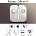 Parmeic in-Ear Earbuds Headphones, 2 Pack Wired Earphones Stereo Bass Noise Cancelling Ear Buds Headsets with Microphone and Volume Control Compatible with iPhone 6 6s Plus 5s 5c and All 3.5mm Phonesthumb 4