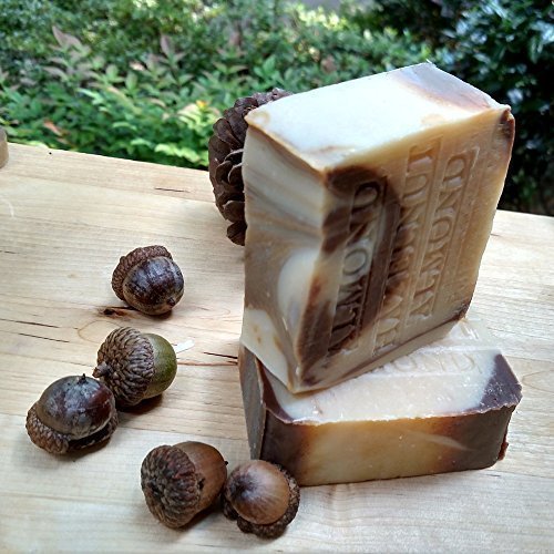 Almond Hazelnut Artisan Soap with Organic Almond Butter All Natural Bar Soap Handmade 7 oz ! - Thumbnail 3