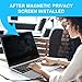 Magnetic Privacy Screen for MacBook Air 13.3 Inch Release 2018 (Model A1932)- Easy On/Off