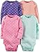 Carter's Baby Girls Multi-Pack Bodysuits 126g336, Assorted, New Born