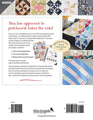Moda All Stars Mix It Up 16 Quilts From Cake Mix And Cupcake Mix Papers Amazon De Alexander Lissa Fremdsprachige Bucher amazon de