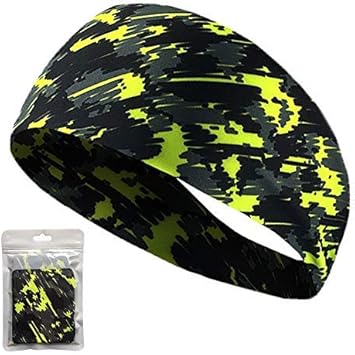 Amazon Iyoiyo ヘッドバンド 汗止め スポーツ用 吸汗速乾 ヘアバンド