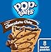 Pop-Tarts Breakfast Toaster Pastries, Frosted Chocolate Chip Flavored, Bulk Size, 64 Count (Pack of 8, 14.7 oz Boxes)