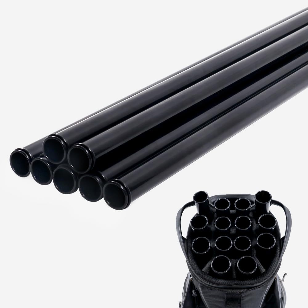 Photo 1 of HOW TRUE Golf Bag Tubes, Set of 14 Golf Bag Club Protection Tubes Separators Dividers - Keeps Clubs Organised, Golf Accessories for Men Women