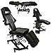 InkBed New Pantented Package Client Tattoo Massage Bed & Artist Ergonomic InkStool Back Support Chair Studio Equipment