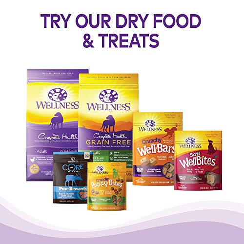 Wellness Thick & Chunky Natural Wet Grain Free Canned Dog Food, Chicken