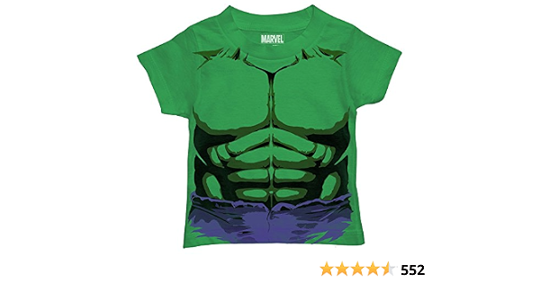 Marvel Toddler Boys' Hulk T-Shirt 