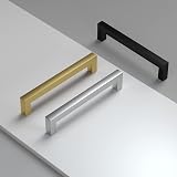 Goldenwarm 15 Pack Black Kitchen Handles 160mm Hole Center 172mm Length view 7