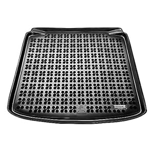 Rubberen kofferbakmat voor Skoda Fabia II Combi (2007-2014) + kunststofreiniger (cadeau)