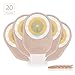 Carbou 1 Piece Ostomy Colostomy Bags with Measure Card,Clamp for Ileostomy Stoma Care Supplies, Cut-to-Fit, FDA Approved(20pcs/Box)