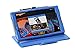 Lenovo TAB3 8 Case, 2016 Lenovo TAB3 A8 8 inch Tablet Model #TB3-850F Slim Folio Stand Protection Case by i-UniK with Bonus Stylus (Blue)