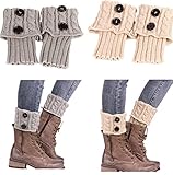 Laimeng, Leg Warmers Boot Cover Knitting Socks