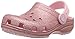 Crocs Unisex-Child Classic Glitter Clogs | Sparkly Shoes for Kids, Blossom, 4 Toddler