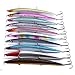 Aorace 10pcs/lot Fishing Lure Plastic Hard Bait 18cm/26g Long Minnow Pesca Fishing Tackle Isca Artificial Bait Crankbait Swimbait