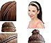 MERRYLIGHT Hair Braids Elastic Hairband Braid Hairband Braid Hairband(Dark Brown-4)