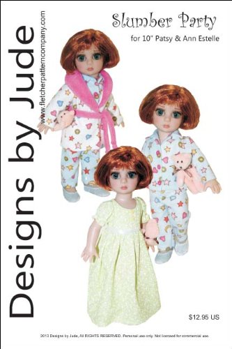 Slumber Party Pattern for 10" Patsy & Ann Estelle