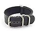 StrapsCo Distressed Vintage Style Leather Watch Band Strap