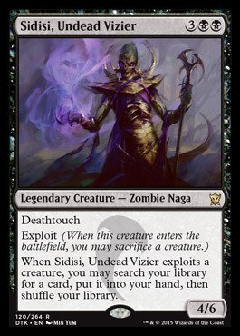 Magic: the Gathering - Sidisi, Undead Vizier (120/264) - Dragons of Tarkir