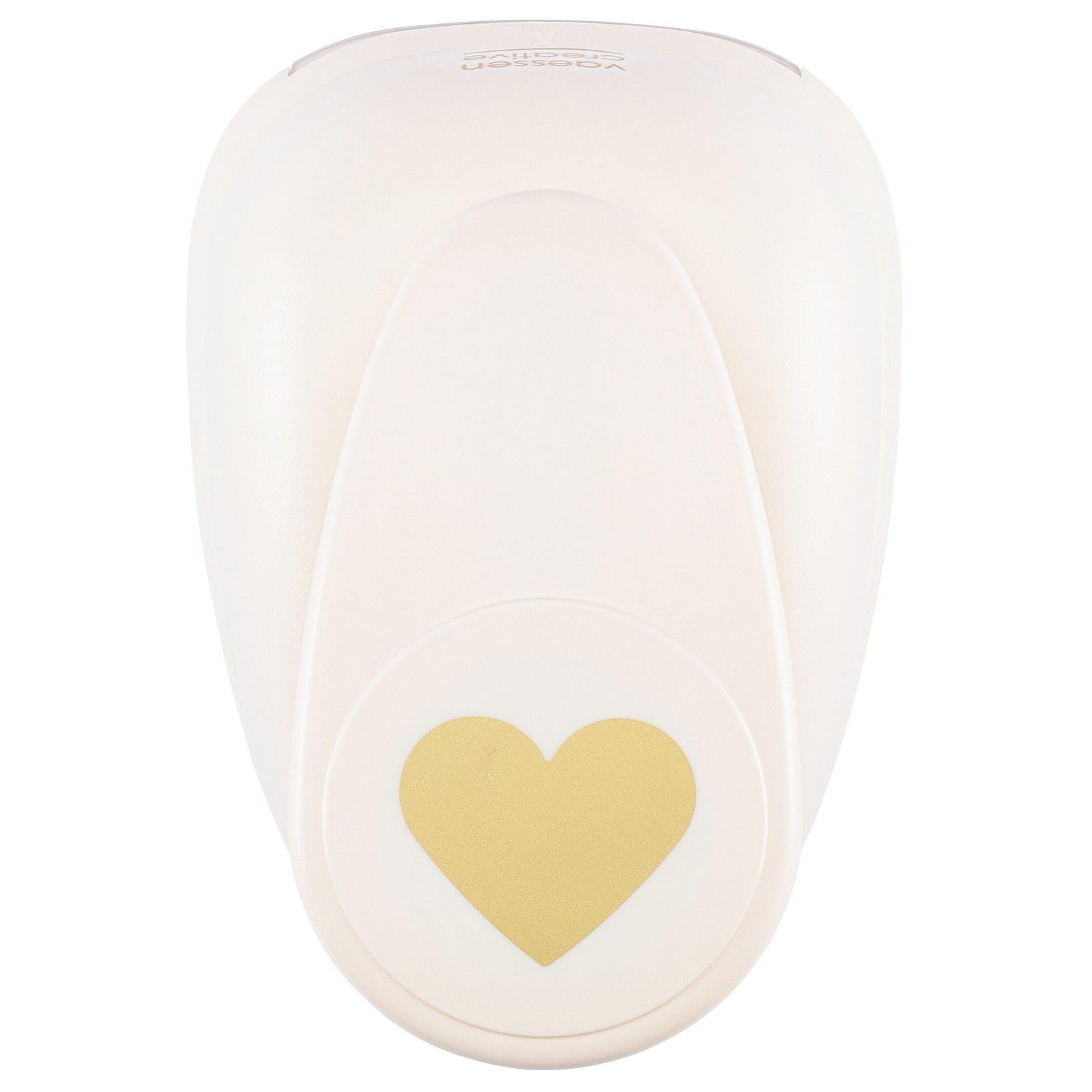 Vaessen Creative Craft Paper Punch - Heart - 6,2 x 7,3 cm - Circle Cutter for Crafting and Card Making
