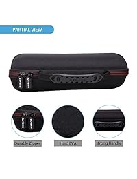 ltgem EVA duro caso bolsa de almacenamiento para Viajes Ultimate Ears UE BOOM 2 UE BOOM 1 Wireless Bluetooth Altavoz portátil. Compatible con cable USB y cargador de pared