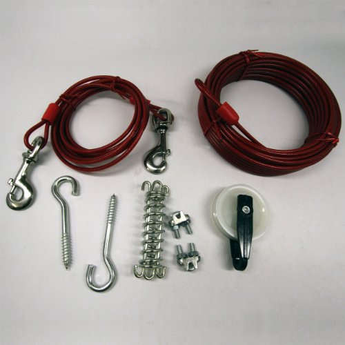 Diy Dog Run Cable How to make a PVC dog run YouTube Dog runner