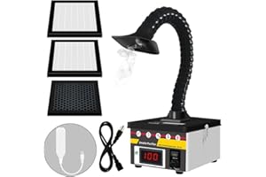 DKLAND Smoke mist purifier,eliminate toxic smoke Laser Smoke Absorber Solder Fume Extractor Welding Smoke Purifier for Phone Repairing