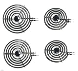 -=LiU=- 4 Pack MP22YA Electric Range Burner Element Unit Set - 2 pcs MP15YA 6
