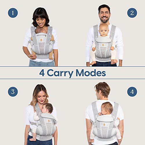 Ergobaby Omni Breeze All Carry Positions Breathable Mesh Baby Carrier