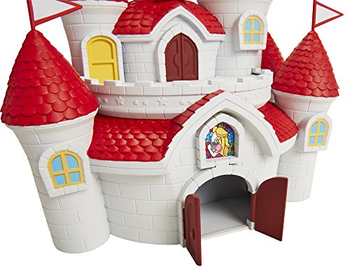 Super Mario Mushroom Kingdom Castle Playset with Exclusive 2.5” Bowser Figure