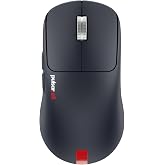 Pulsar Gaming Gears Pulsar ES FS-1 Wireless Gaming Mouse, Medium, Black | Lightweight 1.97 oz (56g), Symmetrical, Inward Side, Center Hump, Palm/Claw Grip, XS-1, 32K DPI, 8K