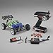 Dromida 1:18 Scale RTR Remote Control RC Car: BX4.18BL Brushless Electric 4WD BX Buggy with 2.4GHz Radio, 7.2V 6C 1300mAh NiMH Rechargeable Battery, 4 x AA Batteries and Charger