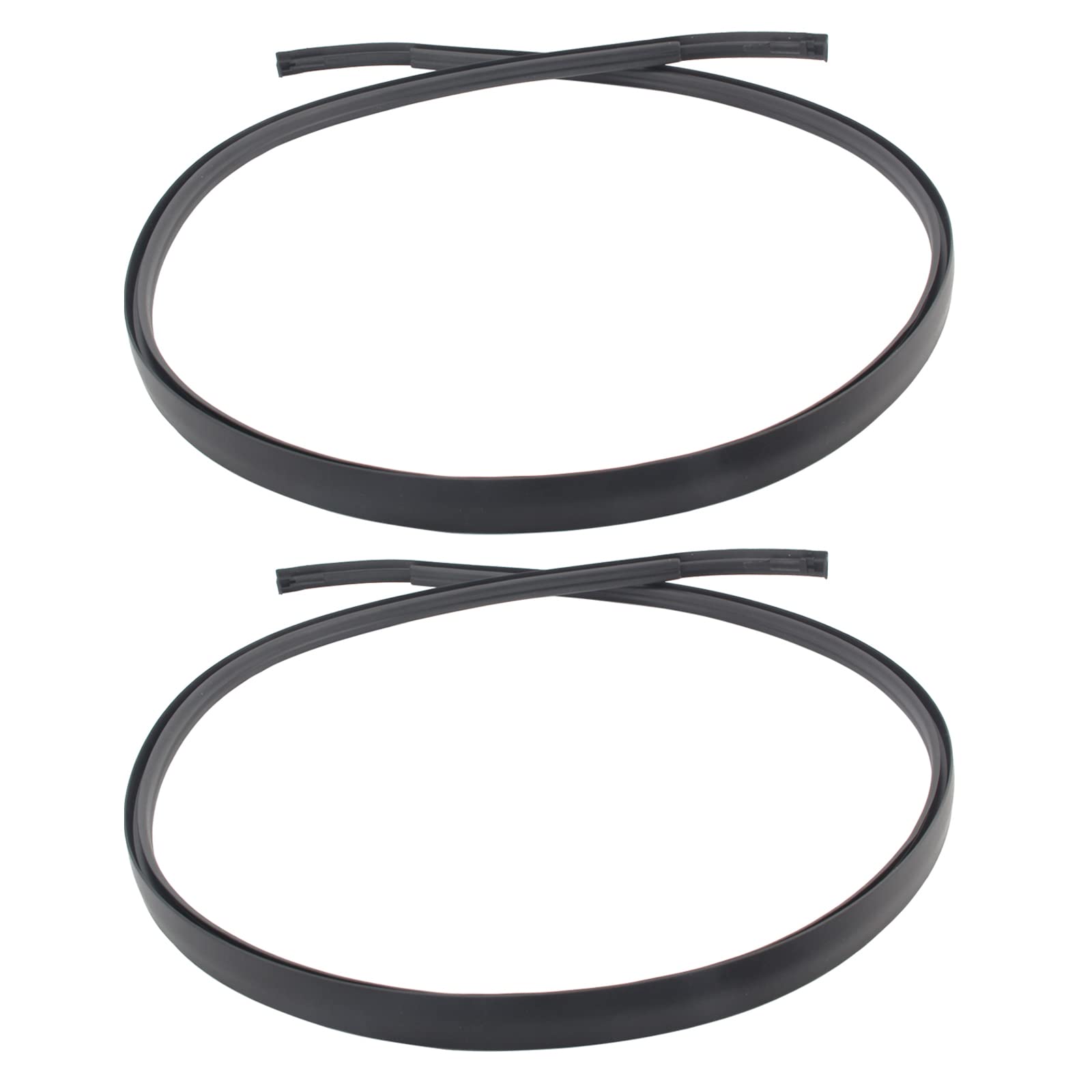 Photo 1 of AUTOKAY 2Pcs Roof Drip Moulding Left & Right Side Fits for Toyota 2007-2011 Yaris Sedan Re#7555152160 7555252140