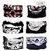 FAYBOX 6pcs Magic Wide Wicking Headbands For Men and Women Outdoor Headwear Bandana Sports Scarf Tube UV Face Mask for Workout Yoga Running
