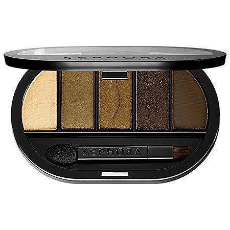 Sephora colorful 5 eyeshadow palette, mild to wild khaki 07
