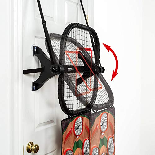 Majik Over the Door 2 in 1 Baseball & Lacrosse Trainer Training Indoor Game Sports Toys WLM8 1-1-28739-DS - Thumbnail 5