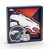 YouTheFan NFL Denver Broncos Logo Series 3D