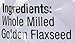 Flax USA Golden Flax Cold Milled Golden Flax Seed 48Oz(3lb).