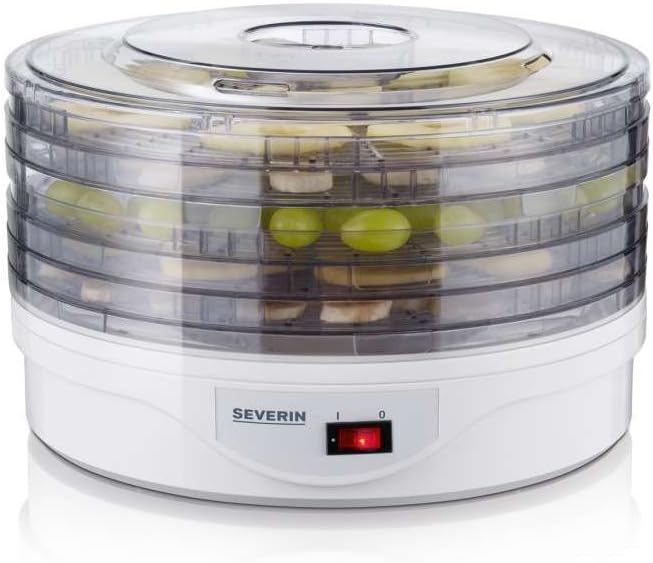 SEVERIN OD 2940 Dörrautomat mit 5 stapelbaren Aufsätzen (250 W)