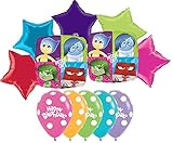 Inside Out Happy Birthday Balloon Decoration Kit by Party Supplies