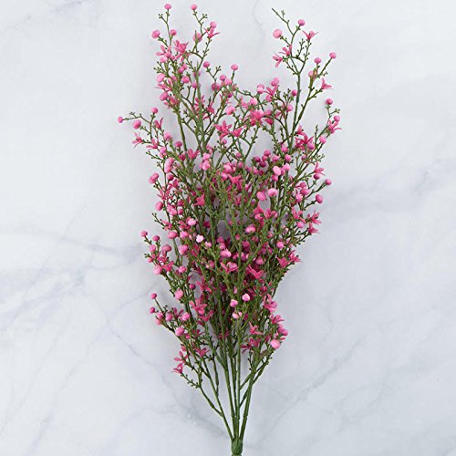 Hues of Pink Artificial StarFlower Berry Bush For Floral Arranging, Crafting and Creating