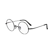 Agstum Pure Titanium Retro Round Optical Eyeglasses Frame 44-24-140