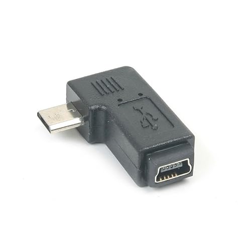 Right Angle Mini USB Male to Micro USB Female Adapter Amazon.co.uk