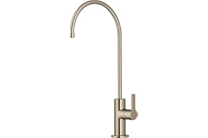 KRAUS Oletto Single Handle Drinking Water Filter Faucet for or Water Filtration System in Spot-Free Antique Champagne Bronze, FF-103SFACB