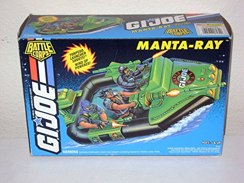 GI JOE 1993 Battle Corps Manta Ray Vintage Vehicle
